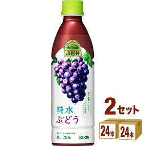 小岩井 純水ぶどう 430ml ペットボトル×48本キリンビバレッジ 飲料【送料無料※一部地域は除く】