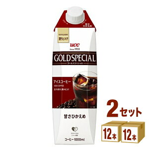 UCC S[hXyV ACXR[q[ ÂЂ 1L pbN 1000ml×12{×2P[X (24{) yꕔn͏z