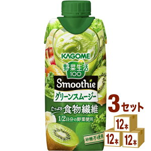 JS ؐ100 Smoothie O[X[W[ 330 ml×12{×3P[X (36{) yꕔn͏z