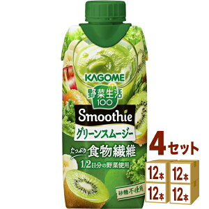 JS ؐ100 Smoothie O[X[W[ 330 ml×12{×4P[X (48{) yꕔn͏z