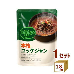 CJ�t�[�Y�W���p�� bibigo �r�r�S �{�i���b�P�W���� 500g×18�� �H�i�y�����������ꕔ�n��͏����z