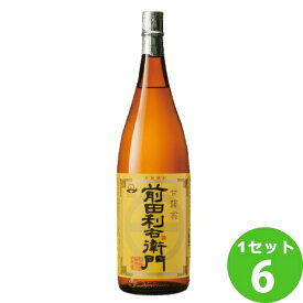 指宿酒造 芋焼酎 前田利右衛門 25゜ 鹿児島県 1800ml×6本 焼酎【送料無料※一部地域は除く】