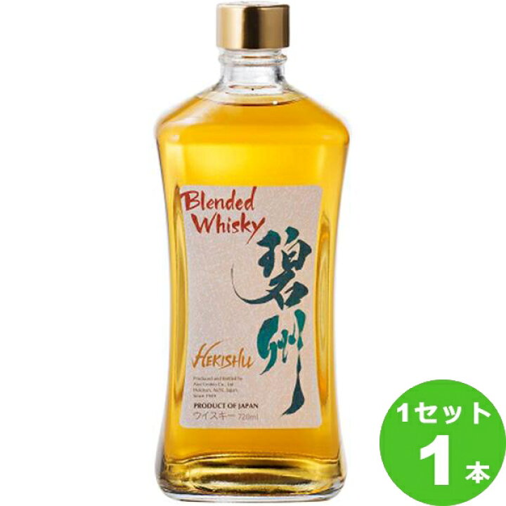 楽天市場】相生ユニビオ ブレンデッドウイスキー碧州43゜ 720 ml×1 