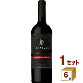 サントリー 肉専用 黒ワインCarnivor カーニヴォ 750ml×6本 ワイン【送料無料※一部地域は除く】 黒ワイン 赤ワイン アメリカ産 カルフォルニア フルボディ 肉に合う カベルネ ソーヴィニヨン