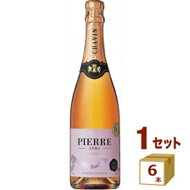 サクラアワードダイヤモンドトロフィー ピエール ゼロ ロゼ スパークリング 瓶 ノンアルコールワイン ワインテイスト 脱アルコール 辛口 フランス ピエール シャヴァン 750ml×6本【送料無料※一部地域は除く】