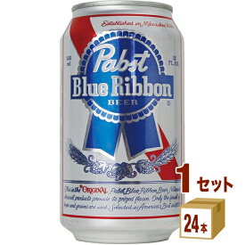 ファイヤーワークス パブスト ブルーリボン Pabst Blue Ribbon アメリカ アメリカンラガー 355ml×24本×1ケース (24本) 発泡酒【送料無料※一部地域は除く】 ビール 缶 缶ビール
