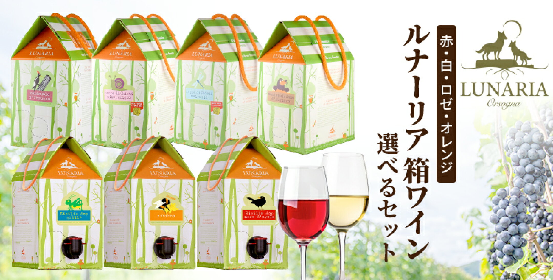 ルナーリア飲み比べ