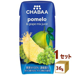 nivf[X CHABAA `o 100%~bNXW[X | 180ml×36{×1P[X (36{) yꕔn͏z