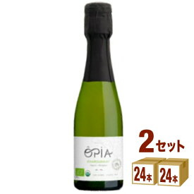 OPIA オピア シャルドネ スパークリング オーガニック ノンアルコール 200ml×24本×2ケース (48本) 飲料【送料無料※一部地域は除く】 ノンアルコール ワイン 飲料 ノーベル賞 受賞式晩餐会　飲み切り 小容量