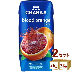 nivf[X CHABAA `o 100%W[X ubhIW 180ml×36{×2P[X (72{) yꕔn͏z