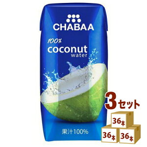nivf[X CHABAA `o RRibcEH[^[ 180ml×36{×3P[X (108{) yꕔn͏z
