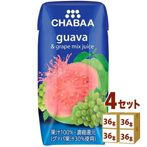 nivf[X CHABAA `o 100%~bNXW[X O@oO[v 180ml×36{×4P[X (144{) yꕔn͏z