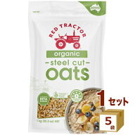 レッドトラクター オーガニック（有機） オートミール スティールカット オーストラリア REDTRACTOR Aust…