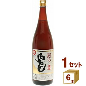 七福醸造 七福 特選 料亭 白だし 1.8L 1800 ml×6本 調味料【送料無料※一部地域は除く】