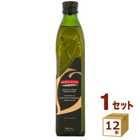 ムエルオリヴァ MUELOLIVA ピクーダ エクストラバージン オリーブオイル EX 500ml×12本 調味料【送料無料※一部地域は除く】