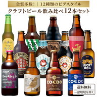 【金賞14冠】 スタイル別 飲み比べ クラフトビール 12種 12本 アソート 厳選 ビール セット 【送料無料※…