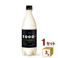 麹醇堂 1000億 プリバイオ マッコリ 乳酸菌 韓国 韓国焼酎 マッコリ 750ml×3本 リキュール・スピリッツ…