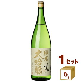 ほまれ酒造 会津ほまれ 純米大吟醸 極 きわみ 白ラベル 日本酒 1.8L 1800ml×6本【送料無料※一部地域は除く】