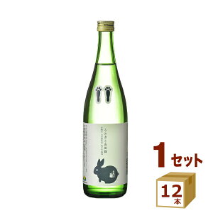 千代菊酒造 日本酒 純米吟醸酒 うさぎと山田錦 動物ラベル 兎 ウサギ 4合 岐阜県 720ml×12本【送料無料※一部地域は除く】 有機栽培米 オーガニック