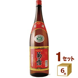 琉球泡盛 菊之露 30度 1.8L 1800ml×6本 焼酎【送料無料※一部地域は除く】