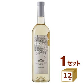 【5月25日限定！最大100％ポイントバック】カーサ マデロ シャルドネ Casa Madero Chardonnay 750ml ×12本 メキシコ　白 ワイン【送料無料※一部地域は除く】