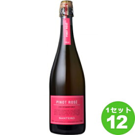 サンテロ ピノ ロゼ スプマンテ スパークリングワイン Pinot Rose 750ml ×12本 イタリア/ピエモンテ ワイン【送料無料※一部地域は除く】