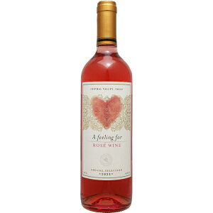 ア フィーリング フォー ロゼ ハート チリ ロゼワイン カベルネソーヴィニヨン 750ml×1本 バレンタイン ハート ギフト 推し活 ピンク かわいい