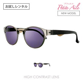【レンタル】購入前 試着 化粧崩れしない！ 鼻に跡がつかない！ 高性能 偏光サングラス レディース 鼻パッド なし UV400 高品質レンズでUV 紫外線カット IZONE NEW YORK Petite Aile P308-HC