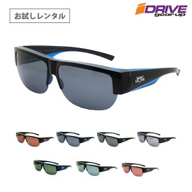 【レンタル】購入前 試着 メガネの上からかけられる スポカジ アウトドア タイプ オーバーサングラス 高品質偏光レンズ ハーフリム IZONE NEW YORK アウトドア用 ブランドiDriveID-P488