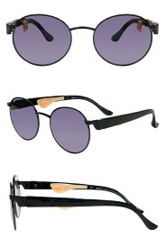 IZONE NEW YORK Petite Aile サングラス レディース 偏光 UVカット 99.9％紫外線カット 鼻あて なし 鼻に跡がつかないサングラス 鼻にかけない くっきり見える 日本製偏光レンズ ハイコントラストレンズ ラウンド サングラス プティエル P2500-HC ケース付き