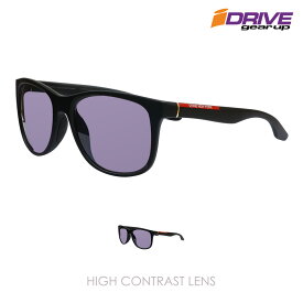 IZONE NEW YORK iDrive サングラス メンズ 偏光サングラス 薄い色 UVカット 紫外線カット 99.9％ くっきり見える 日本製高性能ハイコントラストレンズ ウェリントン 軽量フレーム 耐衝撃性レンズ ケース付き アウトドア用 P3050-HC