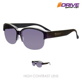 IZONE NEW YORK iDRIVE サングラス メガネの上から かける オーバーグラス オーバーサングラス メンズ レディース 偏光 オーバル UV 紫外線 99.9％ カット 軽量 高性能偏光ハイコントラスト レンズ 運転用 アウトドア用 P4771HC