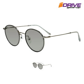 IZONE NEW YORK iDrive サングラス メンズ レディース 偏光 UVカット 紫外線カット ラウンド 丸 丸型 丸メガネ 薄い色 メタルフレーム 運転用 アウトドア用 P3100