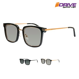IZONE NEW YORK iDrive サングラス メンズ レディース UVカット 99％ 紫外線カット 偏光 ウェリントン 軽量 軽い 耐衝撃性レンズ 高性能偏光レンズ メタル ケース付き P324