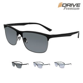IZONE NEW YORK iDrivePremium サングラス メンズ 偏光 UVカット 99％ 紫外線カット 軽量 薄い 色 サーモント ブロウ 耐衝撃性 高性能 ケース付き 運転用 アウトドア用 鯖江レンズ ブランド P166