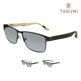 IZONE NEW YORK 匠 TAKUMI サングラス メンズ レディース 偏光 UVカット 99％ 紫外線カット 薄い色 スクエア 天然素材 木製 ウッド フレーム ケース付き アウトドア用 P612