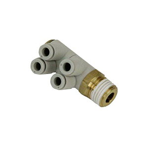 SK11(�G�X�P�[11) �����^�b�`�ǌp�� �`���[�u�p �_�u���u�����`���j�o�[�T���G���{ 4mm�z�[�X�p R1/4 KQ2ZD04-02AS