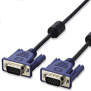 �G���R�� �f�B�X�v���C�P�[�u�� D-sub15�s�� VGA-VGA �X���� 1.5m �u���b�N CAC-15BK