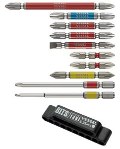 �x�b�Z��(VESSEL) 40V�Ή� ���ʃr�b�g�x���g�z���_�[ �悭�g��10�{�Z�b�g���[ GS10P-01