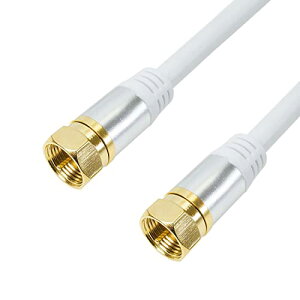 �z�[���b�N �A���e�i�P�[�u�� 10m 4K/8K/BS/CS/�n�f�W/CATV�Ή� S-4C-FB ���� �l�W�� - �l�W�� �A���~�w�b�h �z��