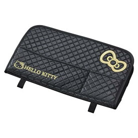 セイワ(SEIWA) カー用品 後部座席用 テーブル ハローキティ B&Gビッグリアトレイ KT560 ブラック HELLO KITTY ワイド