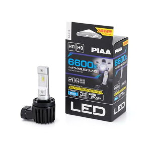 PIAA(�s�A) �o�C�N�p�w�b�h���C�g�o���u LED 6600K �R���g���[���[���X �h��/�h�o�^�C�v(JIS S2) 2000lm H11/H