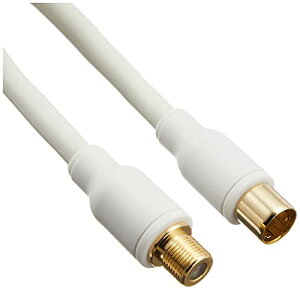 TV�ڑ��P�[�u�� 4C 4K8K�Ή� I-�����^ 2m_ANT-C2S4FJS-W 06-1995