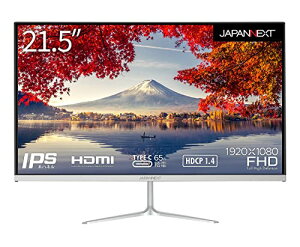 JAPANNEXT 21.5�C���` ���j�^�[ �t��HD 1920x1080�𑜓x IPS �f�B�X�v���C (HDMI/USB-C ���d (65W)