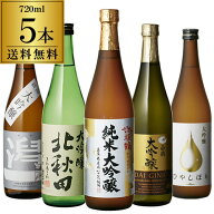 日本酒 金賞入り！すべて大吟醸 720ml 5本 セット御中元 お中元 飲み比べ 詰め合わせ ギフト プレゼント …