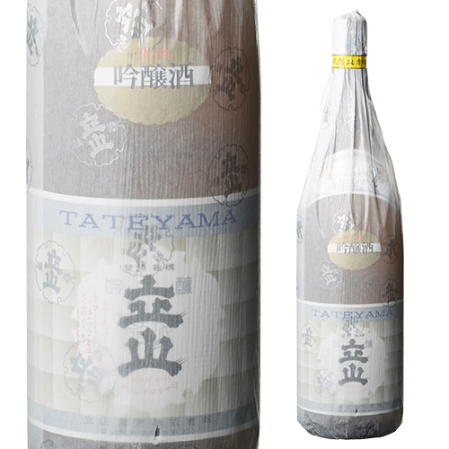 日本酒 辛口 公式ストア 立山 吟醸酒 1.8L 15度 富山県 1800ml 酒 未使用 立山酒造 清酒