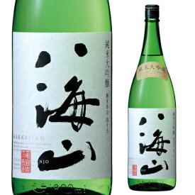 八海山 純米大吟醸 1.8L 15.5度 日本酒 清酒 新潟県 長S