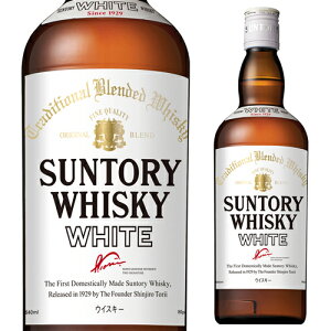 �T���g���[ �z���C�g 40�x 640ml�W���p�j�[�Y �E�C�X�L�[ �u�����f�b�h suntory white japanese whisky [��S]