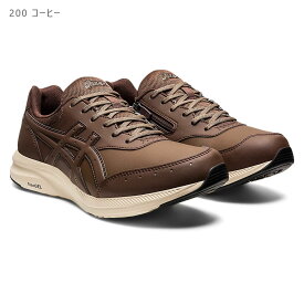 【試し履き1回交換送料無料】【取寄せ】ASICS GEL-FUNWALKER M041 1291A041 ブラック/コーヒー 25.0cm～28.0cm WIDE 4E相当 足への負担が少なくやわらかな履き心地が特徴