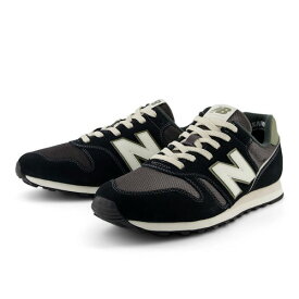 【試し履き1回交換送料無料】【取寄せ】メンズ New Balance スニーカー ML373 OM2 ブラック 22.5cm～30.0cm D ニューバランスのオーソドックスなランニングスタイルで提案する好評のLIFESTYLEモデル「373」に大人っぽい新色が登場。